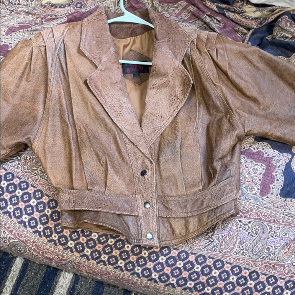 G4000 100% leather jacket